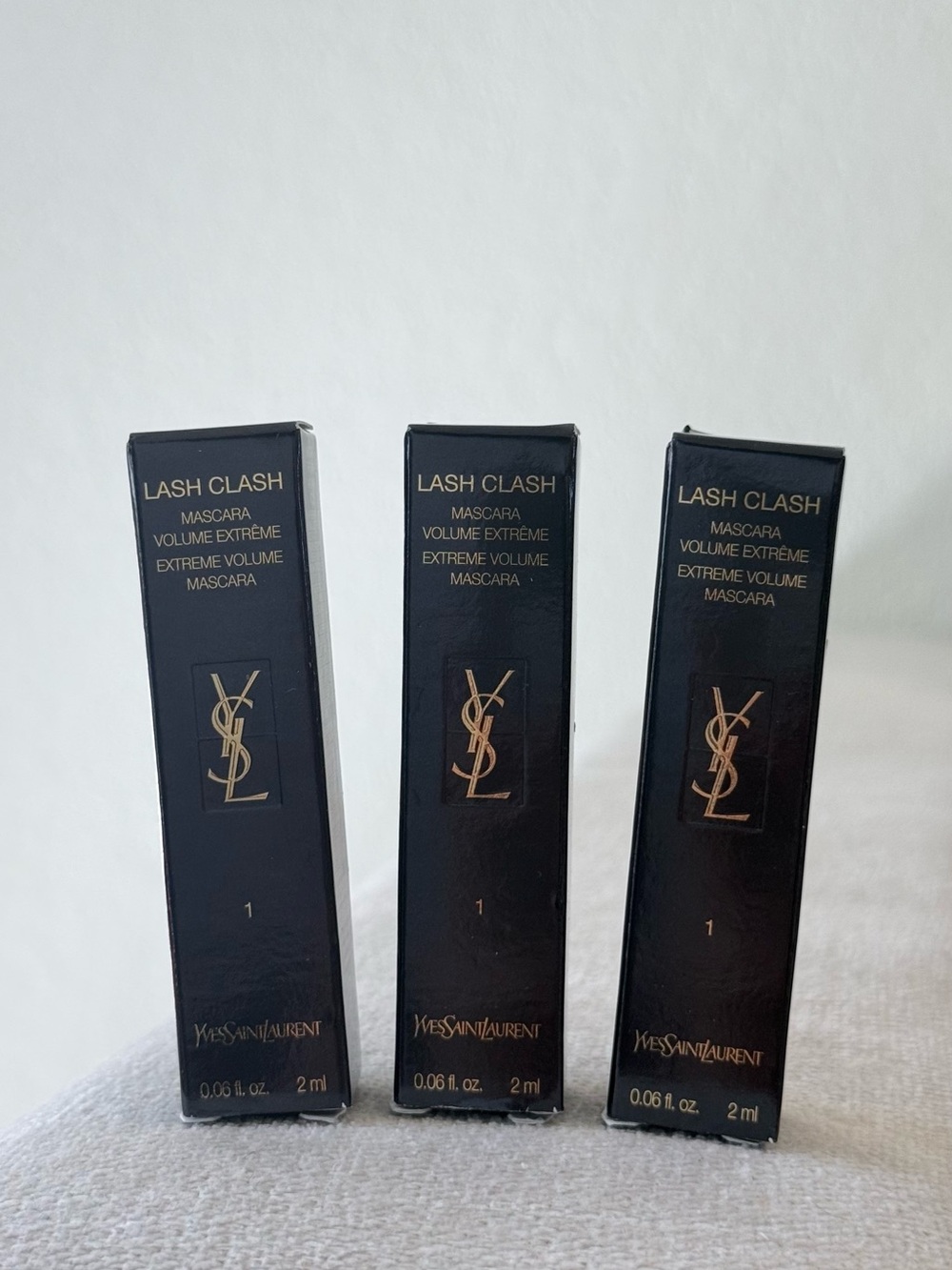 Yves Saint Laurent Lash Clash Mascara - Black (3 pcs)